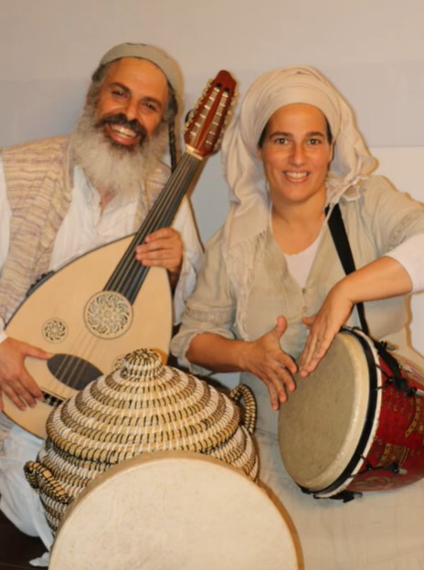 Musicians with traditional instruments